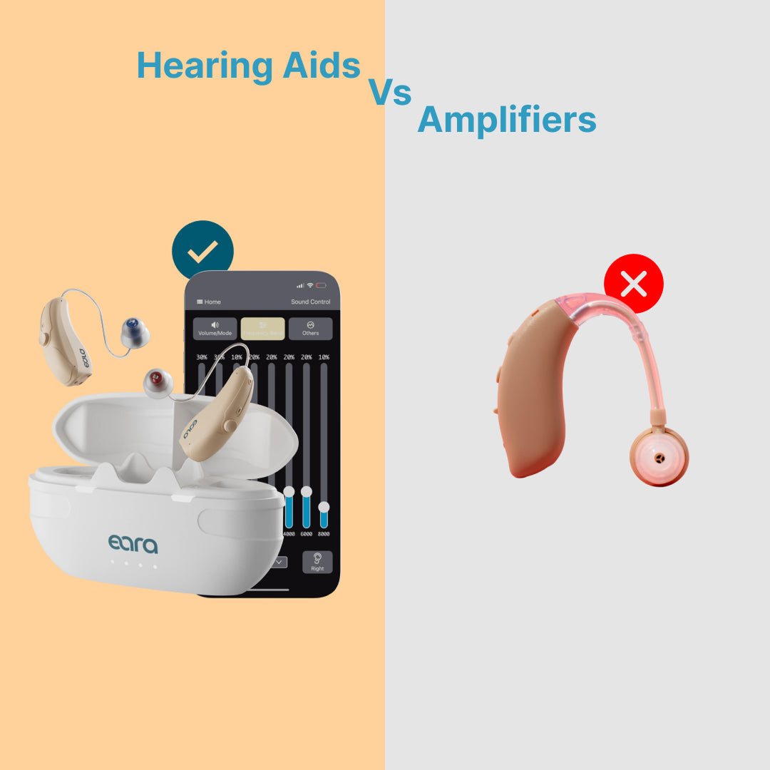 Hearing Aids vs Amplifiers: Understanding the difference