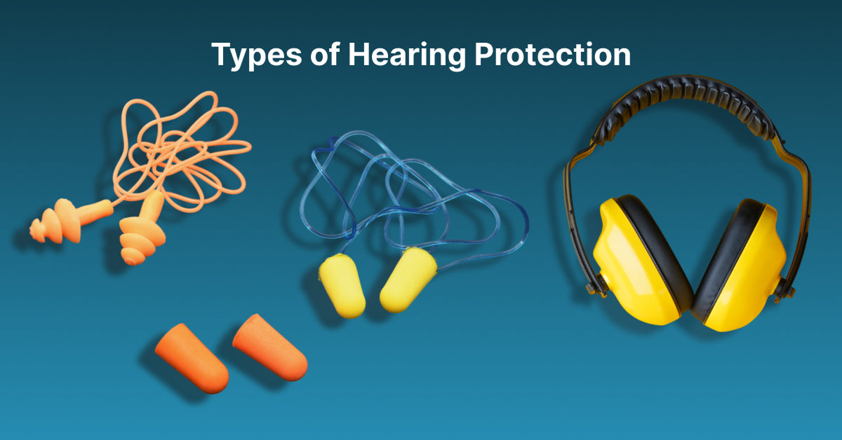 ear plug and ear muffs