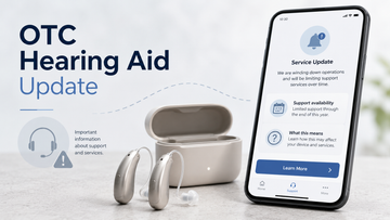Image of Lexie Hearing aids with app