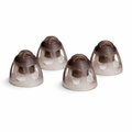 Eara 6mm open hearing aid domes compatible with Phonak, Oticon, Starkey, ReSound, Widex, Unitron, Jabra, Audien, Elehear, and HA FIT APP hearing aids, designed for comfortable fit, clear sound, and secure everyday hearing aid performance.