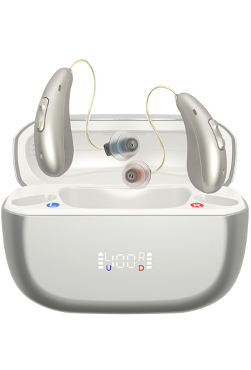 Eara Ascend Premium RIC Bluetooth Rechargeable OTC Hearing Aids