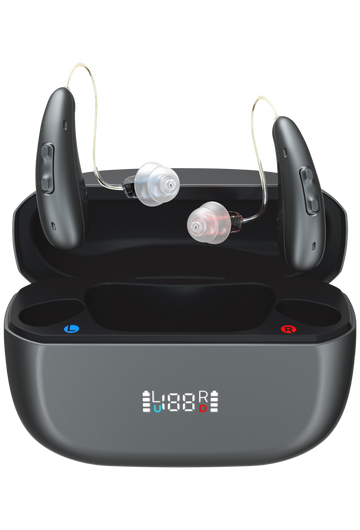 Eara Ascend Premium RIC Bluetooth Rechargeable OTC Hearing Aids