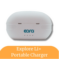 Image of Explore Li+ Portable Charger for charging Explore Li+ OTC Bluetooth Rechargeable Hearing Aids