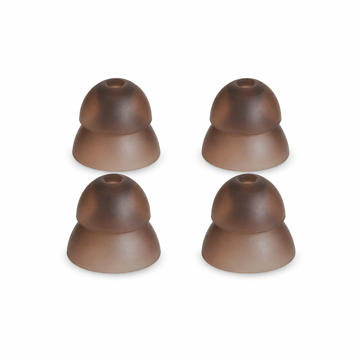 Four Brown Eara Hearing Extra Large Power Domes