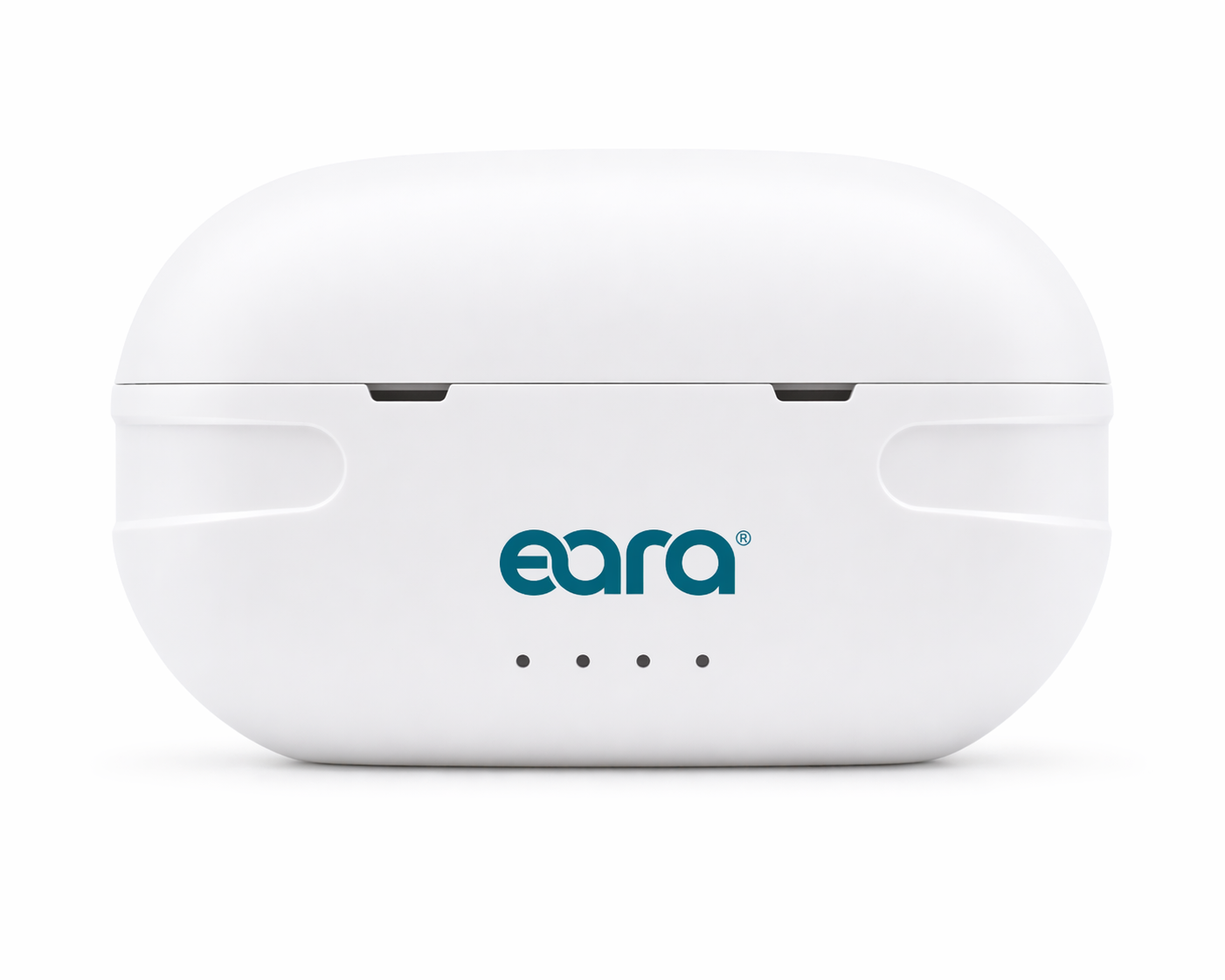Eara hearing portable charging case with eara logo a