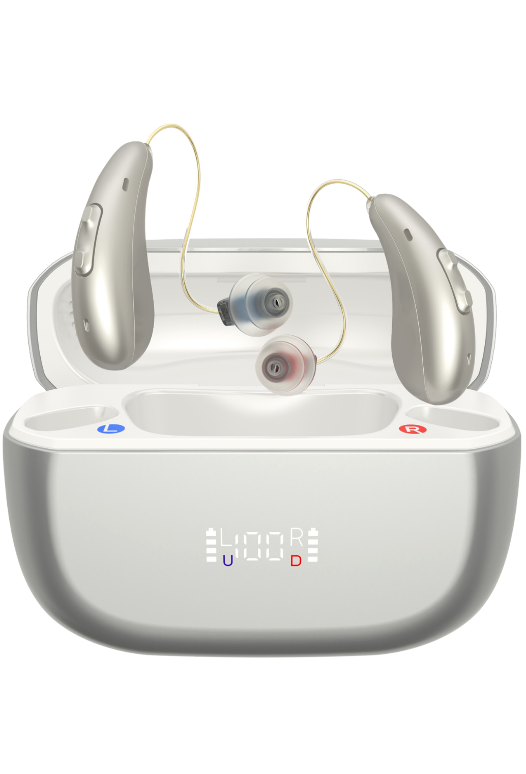 Eara Ascend Premium RIC Bluetooth Rechargeable OTC Hearing Aids