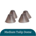 Size 3 Medium Tulip Domes for Eara Hearing Explore Li+ OTC Bluetooth Hearing Aids