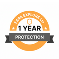 Logo with 'EARA Explore LI+' and '1 Year Protection' text on a white background